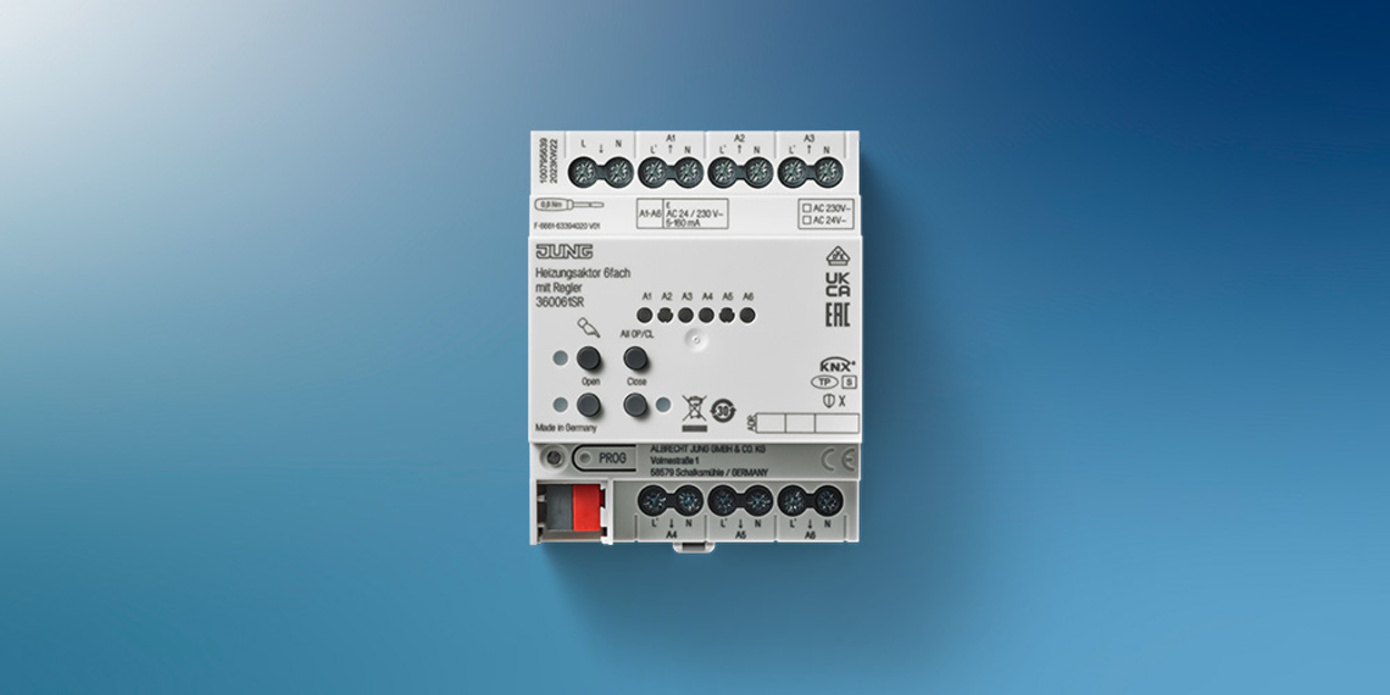 KNX Heizungsaktor 6-fach bei Elektro-Tautenhahn in Leuna OT Kötzschau